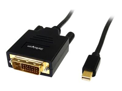 StarTech.com 6ft Mini DisplayPort to DVI Cable - Mini DP to DVI-D Adapter Cable, 1080p Video mDP 1.2