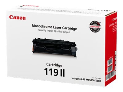 Canon Cartridge 119 II - High Yield - black - original - toner