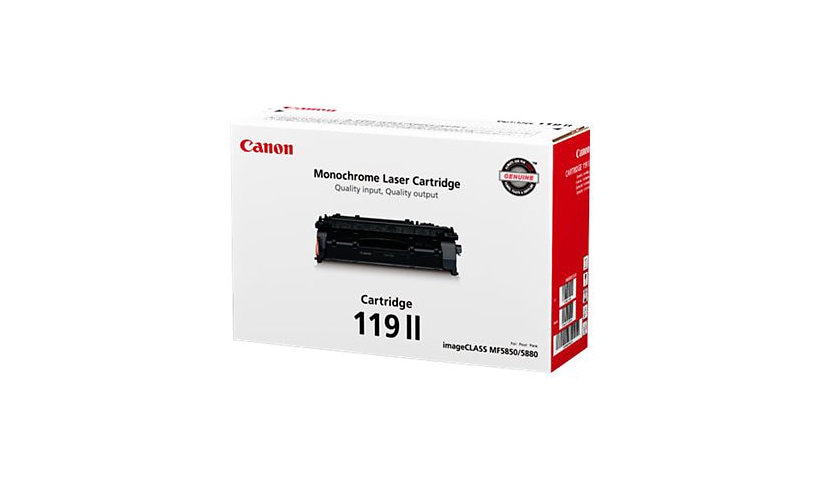 Canon Cartridge 119 II - High Yield - black - original - toner cartridge