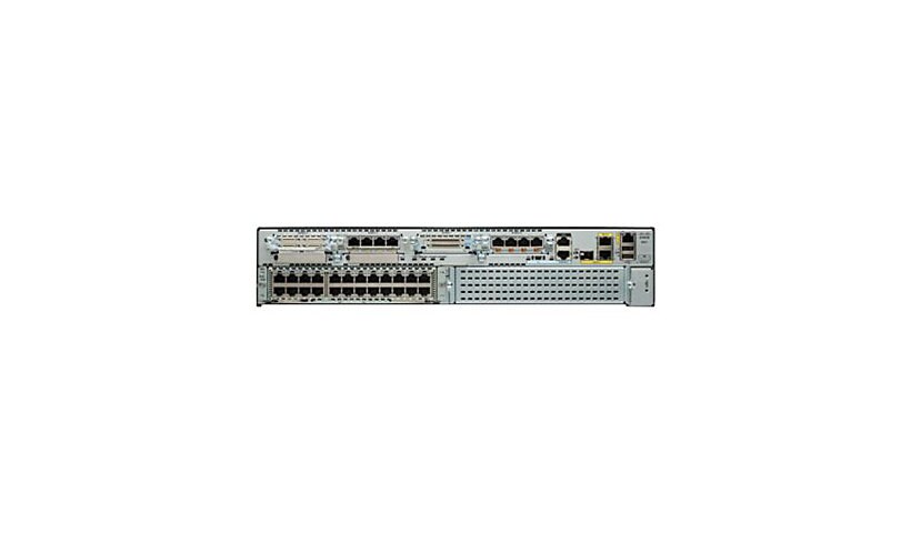 Cisco 2921 Voice Security and CUBE Bundle - router - voice / fax module - d