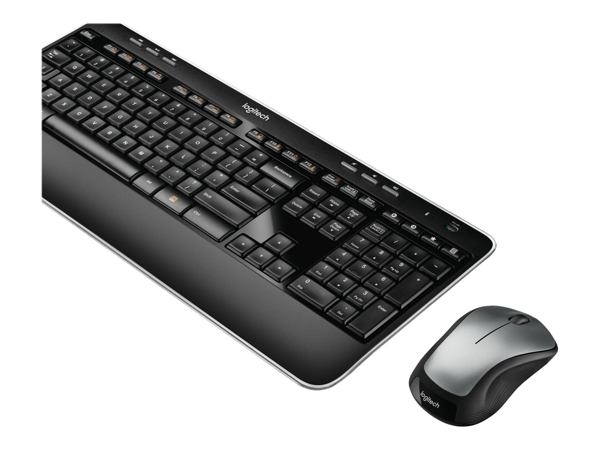 Logitech Wireless Combo MK520 - keyboard and mouse set - US