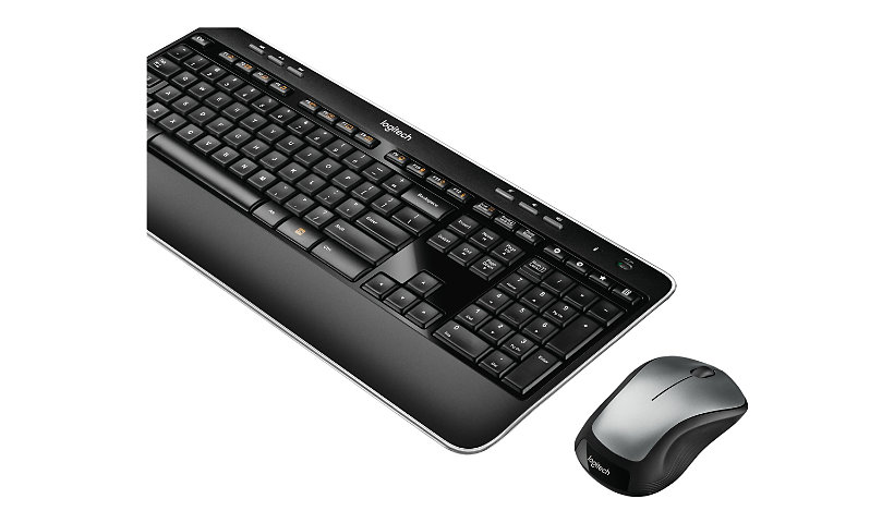 Logitech Wireless Combo MK520 - keyboard and mouse set - US