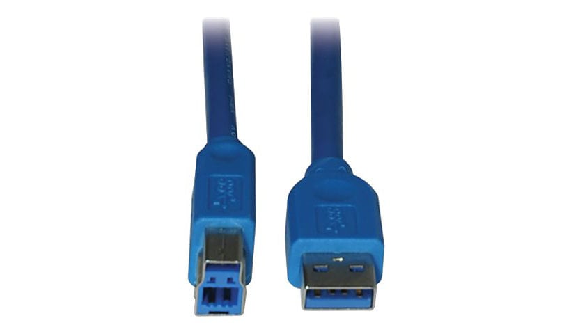 Tripp Lite USB 3.2 Gen 1 SuperSpeed Device Cable USB-A to USB-B M/M 3 ft 1M