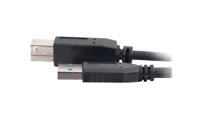 C2G 3.3ft USB A to USB B Cable - USB A to B Cable - USB 3.0 - M/M