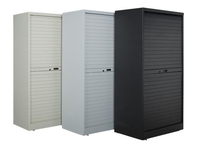 Perm-A-Store Turtle 83" High Cabinet - with 14 MultiMedia Shelves - media storage cabinet
