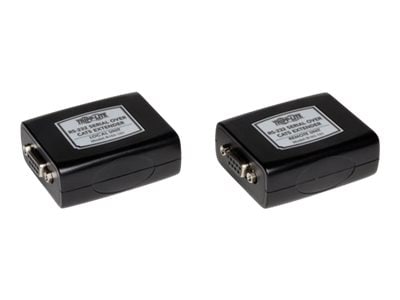 Tripp Lite RS-232 / Serial Over Cat5/Cat6 Video Extender Kit Transmitter Receiver 3280' - serial port extender - RS-232