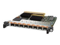 Cisco 8-Port Gigabit Ethernet Shared Port Adapter, Version 2 - expansion module - 8 ports