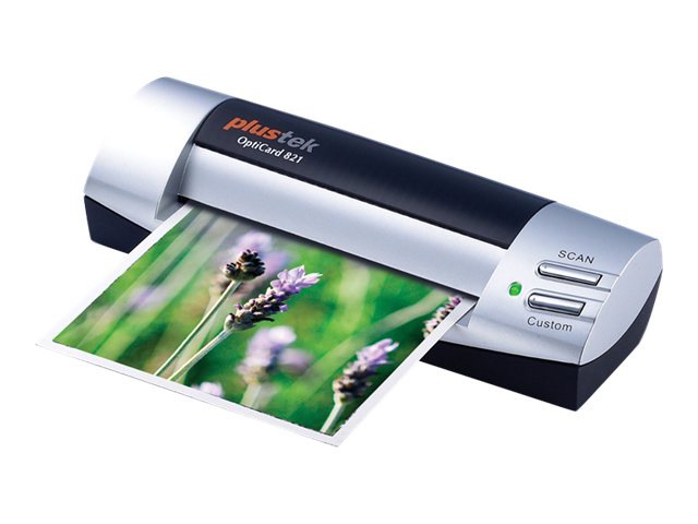 PLUSTEK OPTICARD 821 CARD SCANNER; A palm size mobile ID/BUSINESS CARD/PHOT