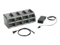 Zebra 8-Slot Battery Charger Kit - power adapter and battery charger