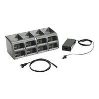 Zebra 8-Slot Battery Charger Kit - power adapter and battery charger