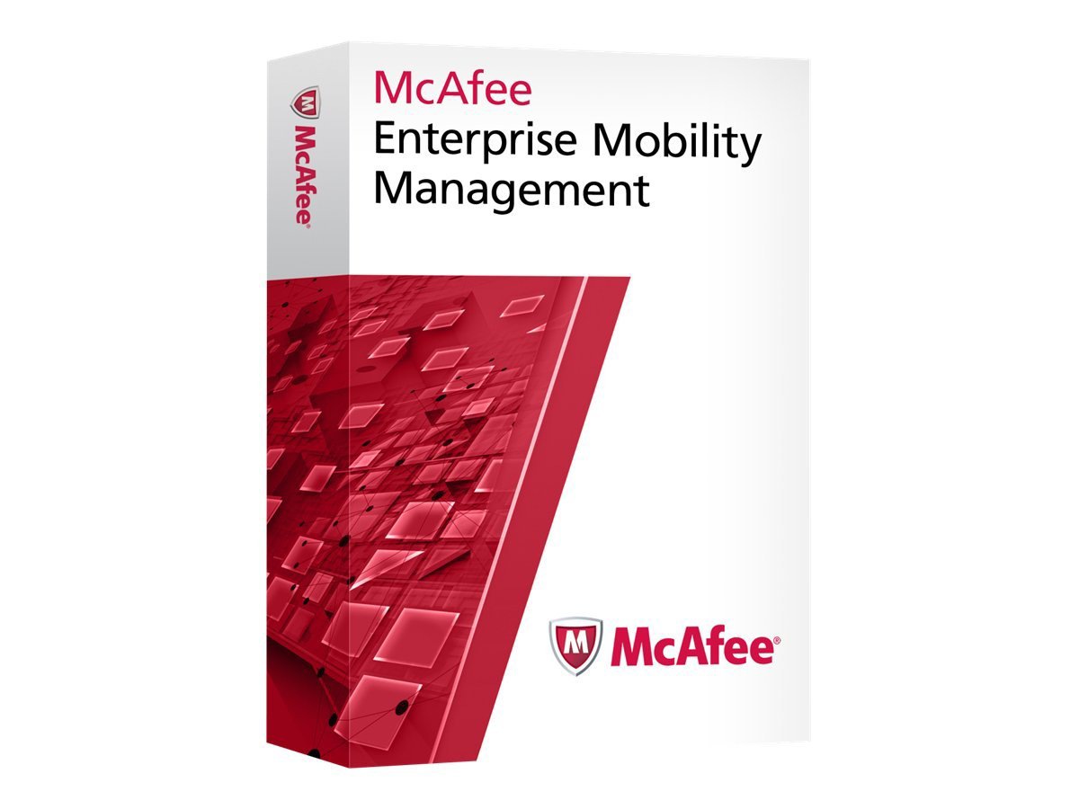 McAfee Enterprise Mobility Management - license + 1 Year Gold Support - 1 node