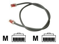 SYSTIMAX GigaSPEED XL GS8E - patch cable - 3 ft - black