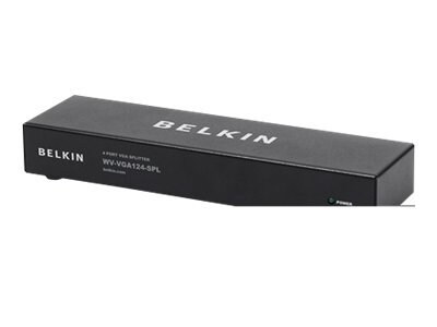 Belkin 1 to 4 VGA Splitter - video splitter - 4 ports - desktop