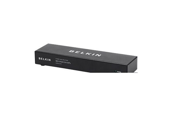Belkin 1 to 4 VGA Splitter - video splitter - 4 ports - desktop