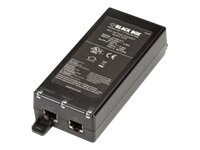Black Box 1 Port 10/100/1000 802.3af Midspan PoE Injector, 19.6W