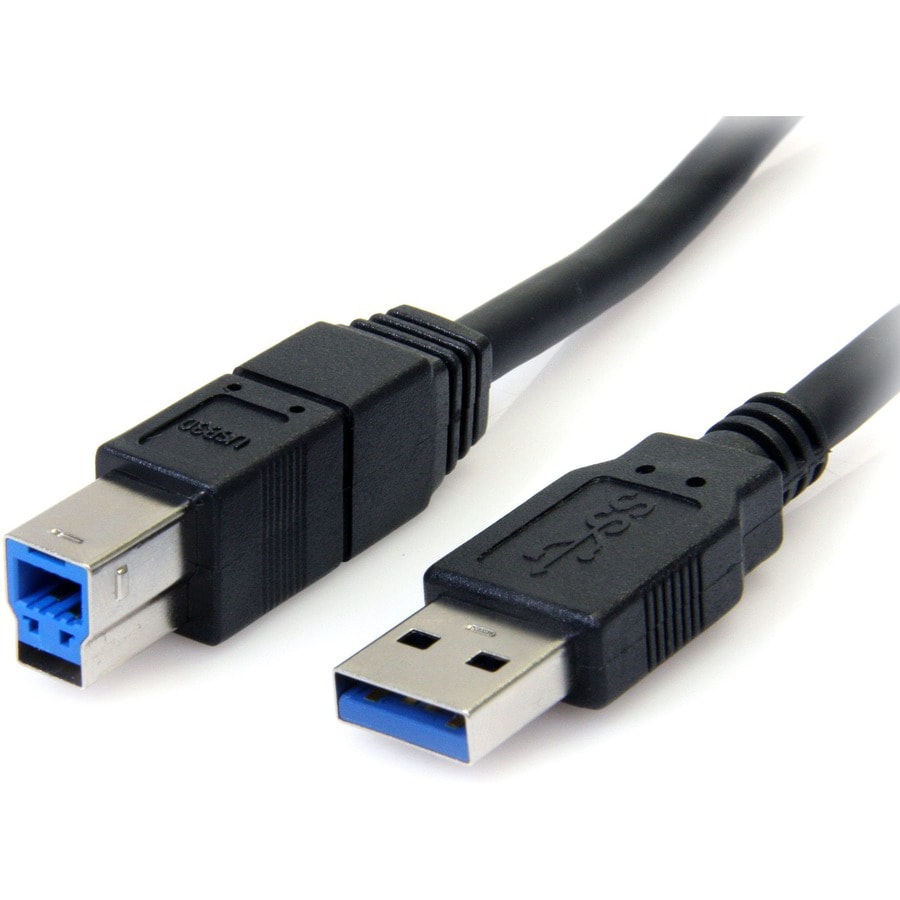 Startech Com 10 Ft Black Superspeed Usb 3 0 Cable A To B M M