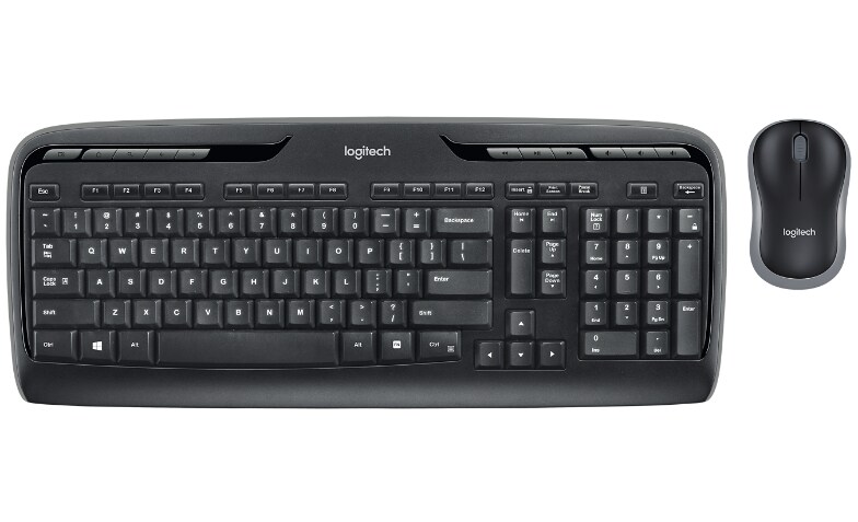 Logitech Wireless MK320 - keyboard and set - 920-002836 - Keyboard & Mouse Bundles - CDW.com