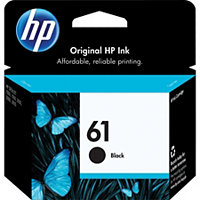 HP 61 Ink-Jet Black Original Ink Cartridge