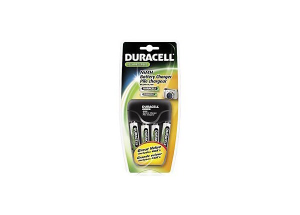 Duracell CEF14NC - battery charger 4 x AA type NiMH