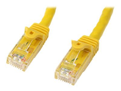 StarTech.com 10ft CAT6 Ethernet Cable - Yellow Snagless Gigabit - 100W PoE UTP 650MHz Category 6 Patch Cord UL Certified