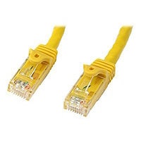 StarTech.com CAT6 Ethernet Cable 10' Yellow 650MHz PoE Snagless Patch Cord