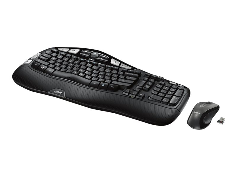 Logitech Wireless Wave Combo MK550 - keyboard and mouse set - English - - Keyboard & Mouse Bundles - CDW.com