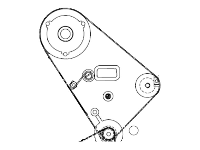 Zebra - main drive belt