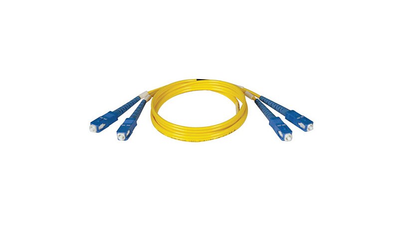 Tripp Lite 6M Duplex Singlemode 9/125 Fiber Optic Patch Cable LC/SC 20' 2