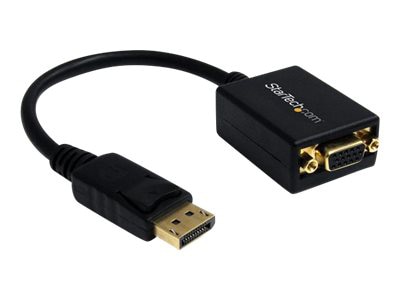 StarTech.com DisplayPort to VGA Adapter - Active DP to VGA - DP Certified