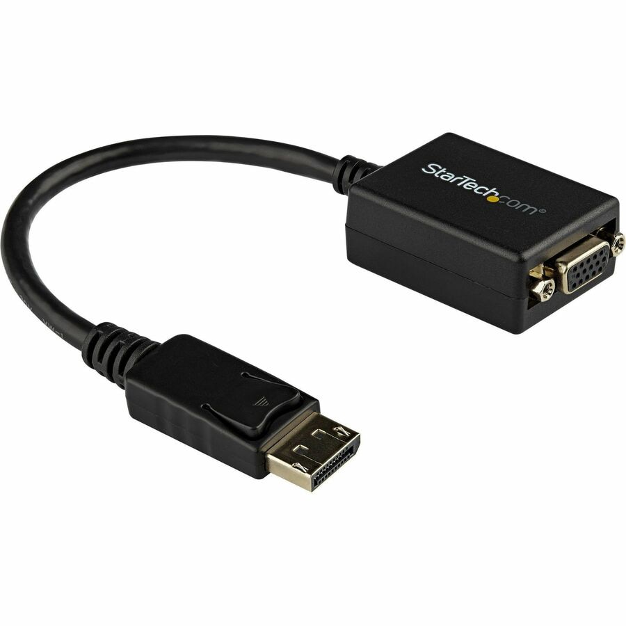 StarTech.com DisplayPort to VGA Adapter - Active DP to VGA - DP Certified