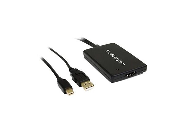 StarTech.com Mini DisplayPort to HDMI Adapter with USB Audio