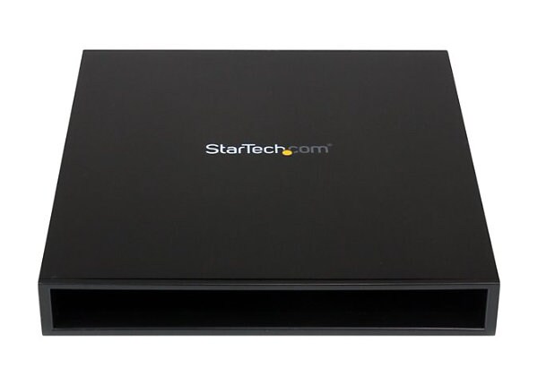 StarTech.com USB to Slimline SATA CD/DVD Optical Drive Enclosure - storage enclosure - SATA 3Gb/s - USB 2.0
