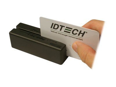 ID TECH MiniMag Intelligent Swipe Reader IDMB-3341 - magnetic card reader - USB, keyboard wedge