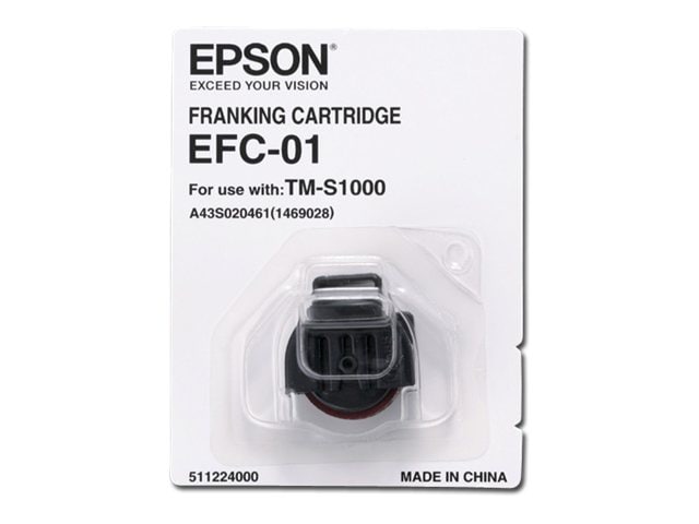 Epson Franking Cartridge EFC-01 - 1 - black - printer stamp unit