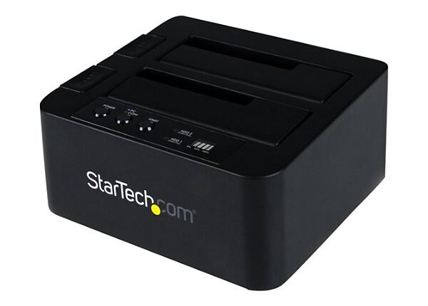 StarTech.com SATA HDD Duplicator Dock - eSATA USB 2.5/3.5 Hard Drive Cloner