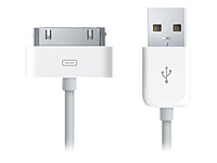 Apple Dock Connector to USB Cable - iPhone / iPod  charging / data cable - Hi-Speed USB