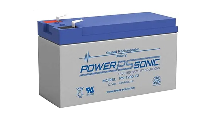Power Sonic 12V 9Ah Lead Acid Rechargeable Battery