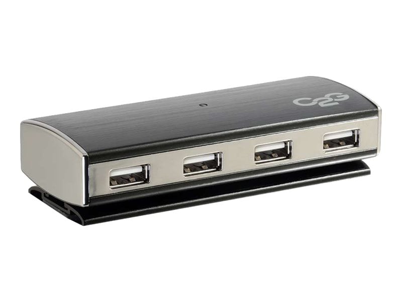 C2G 4-Port USB Hub for Chromebooks, Laptops and Desktops - hub - 4 ports