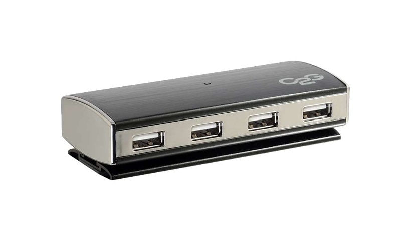 C2G 4-Port USB Hub for Chromebooks, Laptops and Desktops - hub - 4 ports