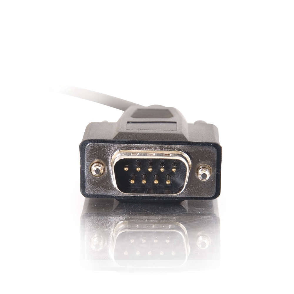 Thumbnail 3 of 3 for C2G 3ft RS232 DB9 Straight Through Shielded Serial Cable - M/M