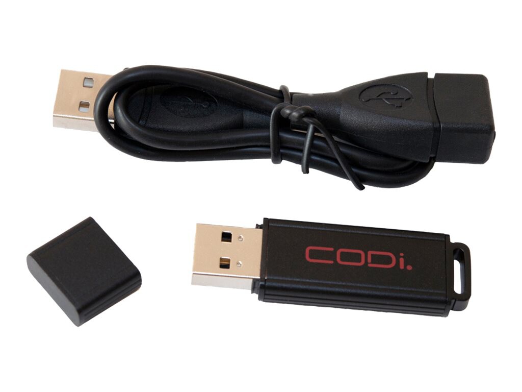 CODi 256 Bit Encrypted USB Flash Drive - USB flash drive - 8 GB