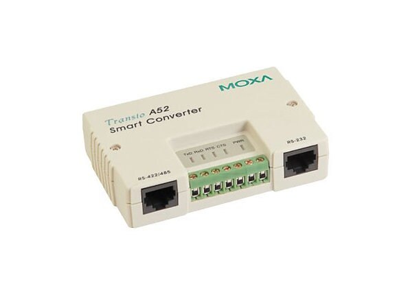 MOXA Transio A52/110V - media converter - RS-232, RS-422, RS-485