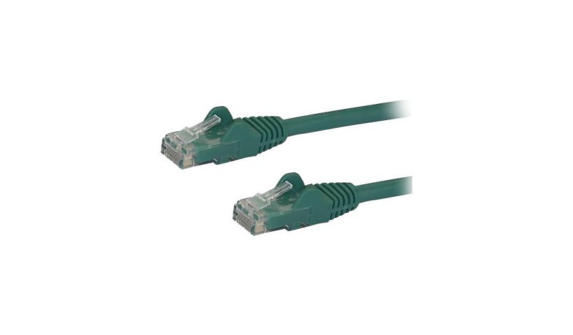 StarTech.com 8 ft Green Cat6 / Cat 6 Snagless Ethernet Patch Cable 8ft