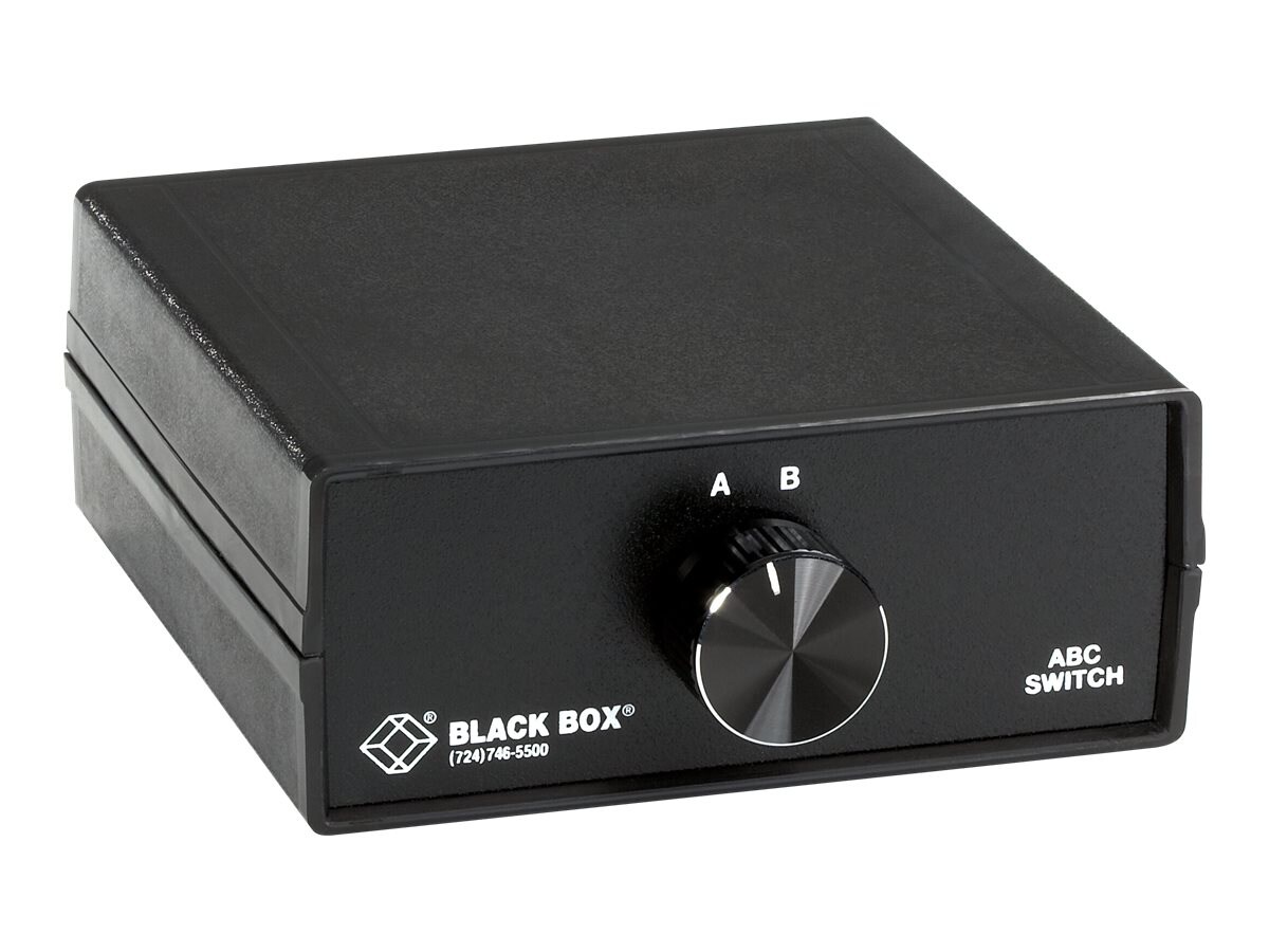 Black Box Lifetime ABC DB25 Switch - switch - 2 ports