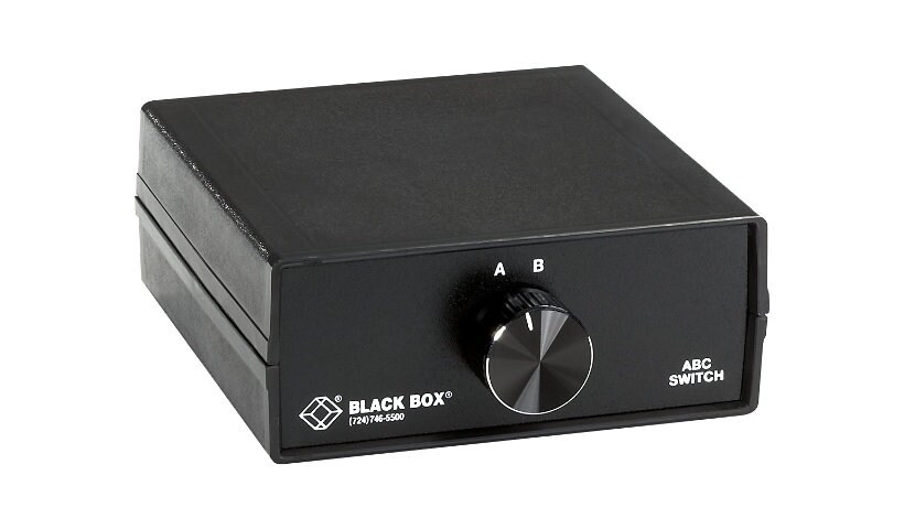 Black Box Lifetime ABC DB25 Switch - switch - 2 ports