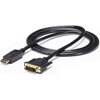 StarTech.com 6ft DisplayPort to DVI Cable - DP to DVI-D Monitor Adapter M/M