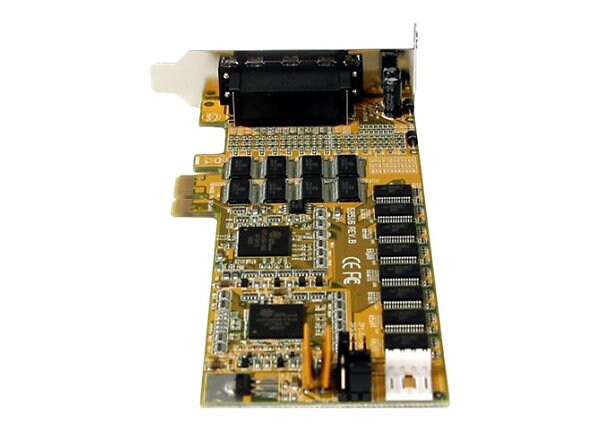 StarTech.com 16 Port Low Profile RS232 PCI Express Serial Card - Cable Included - serial adapter