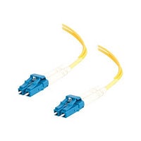 C2G 7m LC-LC 9/125 Duplex Single Mode OS2 Fiber Cable - Yellow - 23ft - patch cable - 7 m - yellow