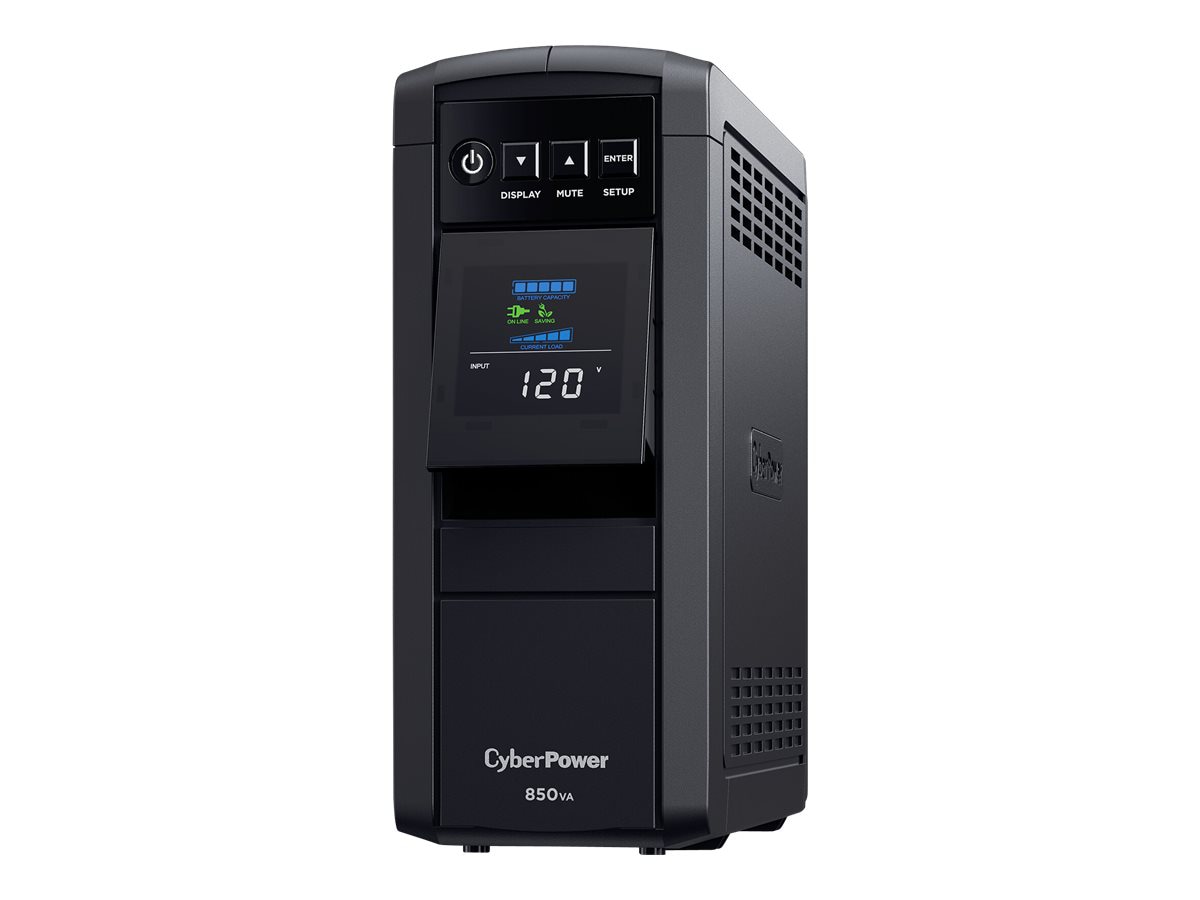 CyberPower PFC Sinewave UPS Series CP850PFCLCD - UPS - 510 Watt - 850 VA