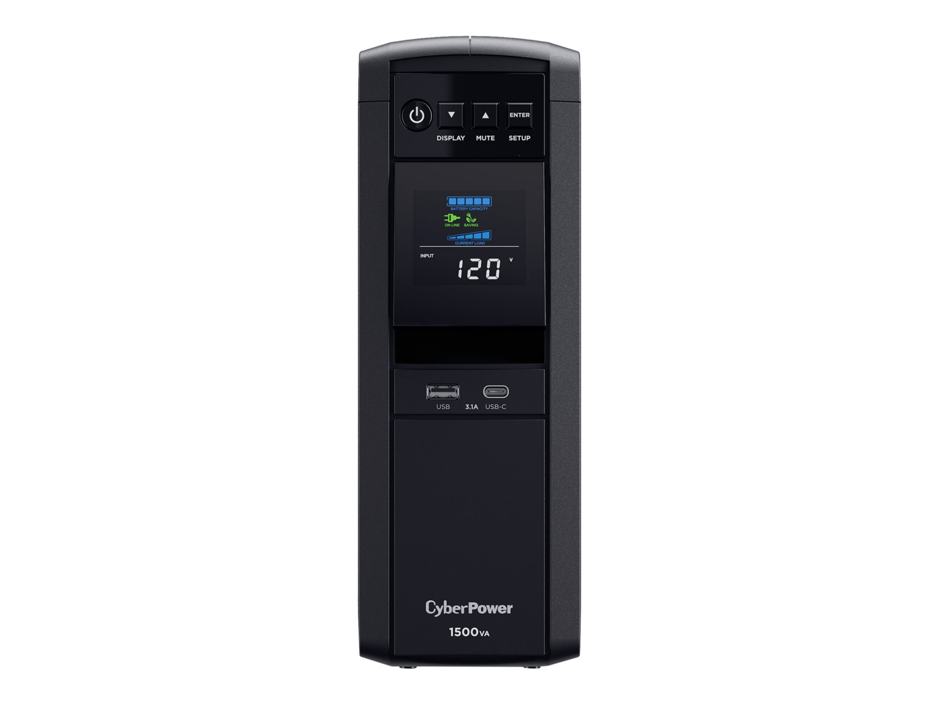 CyberPower PFC Sinewave Series CP1500PFCLCD - UPS - 1000 Watt - 1500 VA